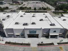 Portofino Shopping Center by Elk Roofing Solutions